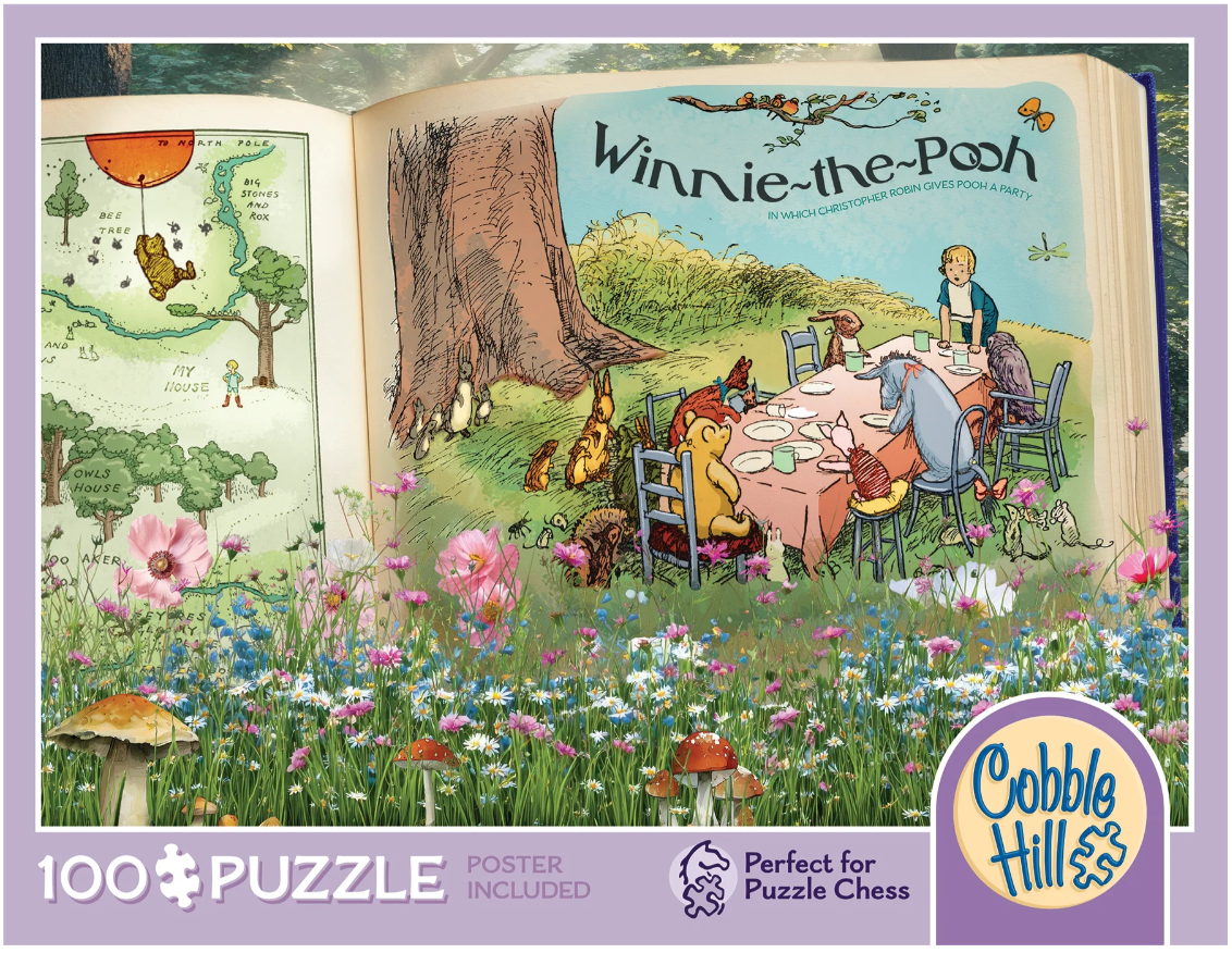 Once Upon a Time: Winnie the Pooh 100 pc 8+ Puzzle Chess /competition