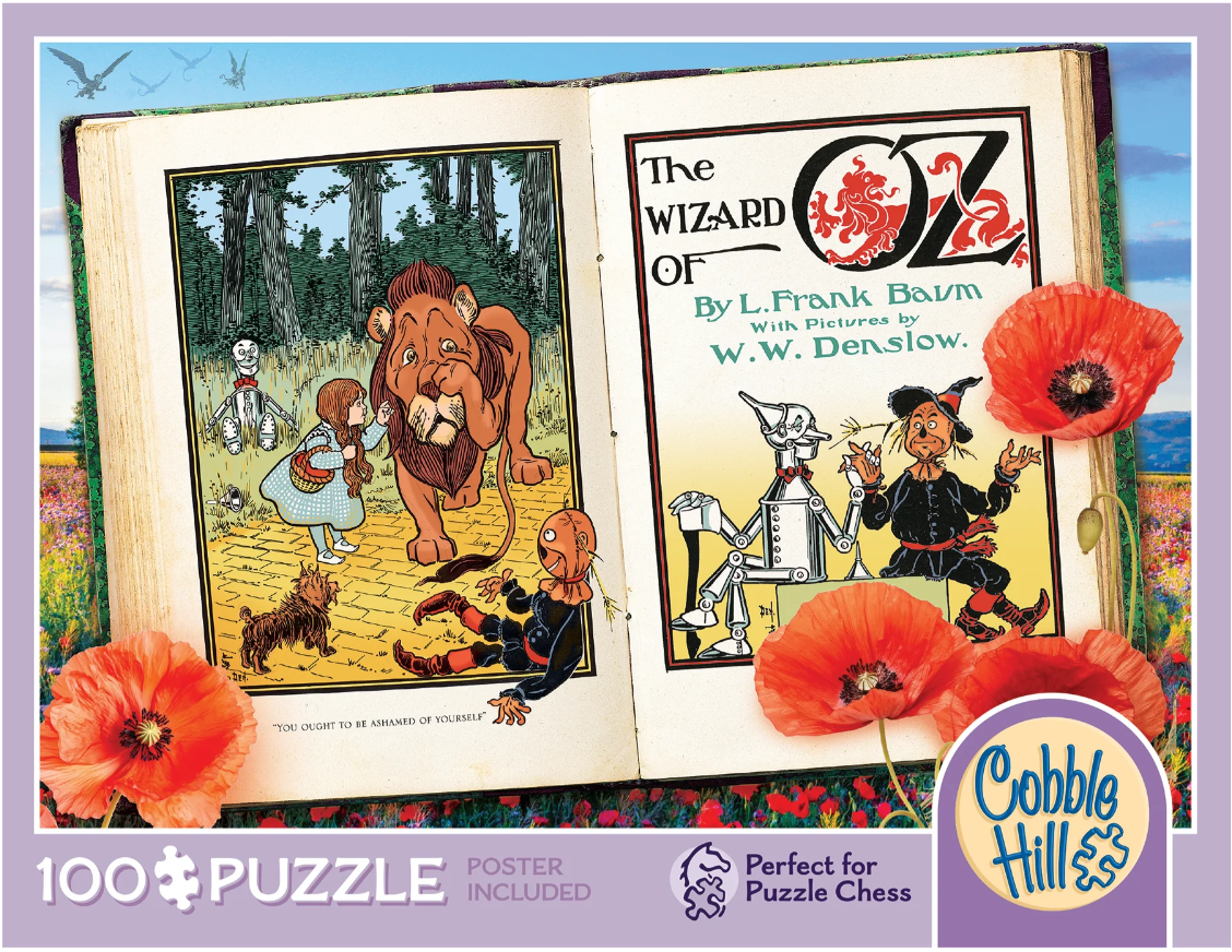 Once Upon a Time: Wizard of Oz 100 pc 8+ Puzzle Chess /competition