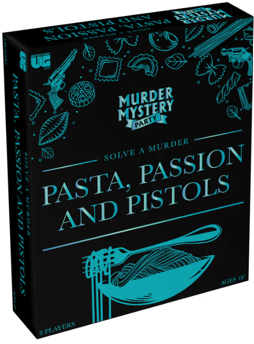 Pasta, Passion And Pistols Murder Mystery Party Event 18+