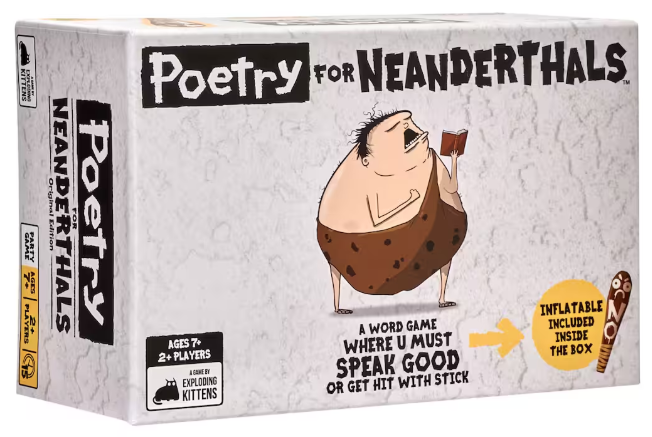 Poetry for Neanderthals 7+ 2+ Players