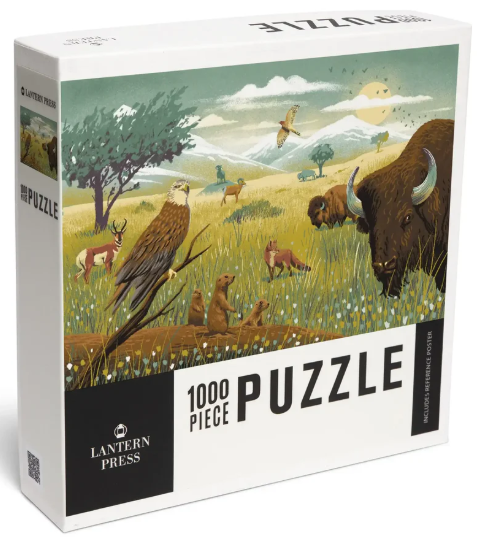 Prairie - Wildlife Utopia Series - 1000 Pc