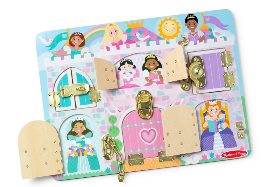 Princess Castle Latches Board 3+