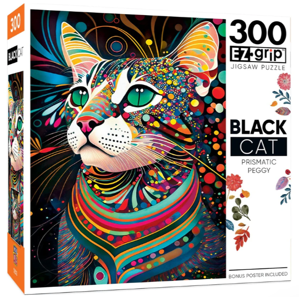 Prismatic Peggy Black Cat 300 Pc Lg