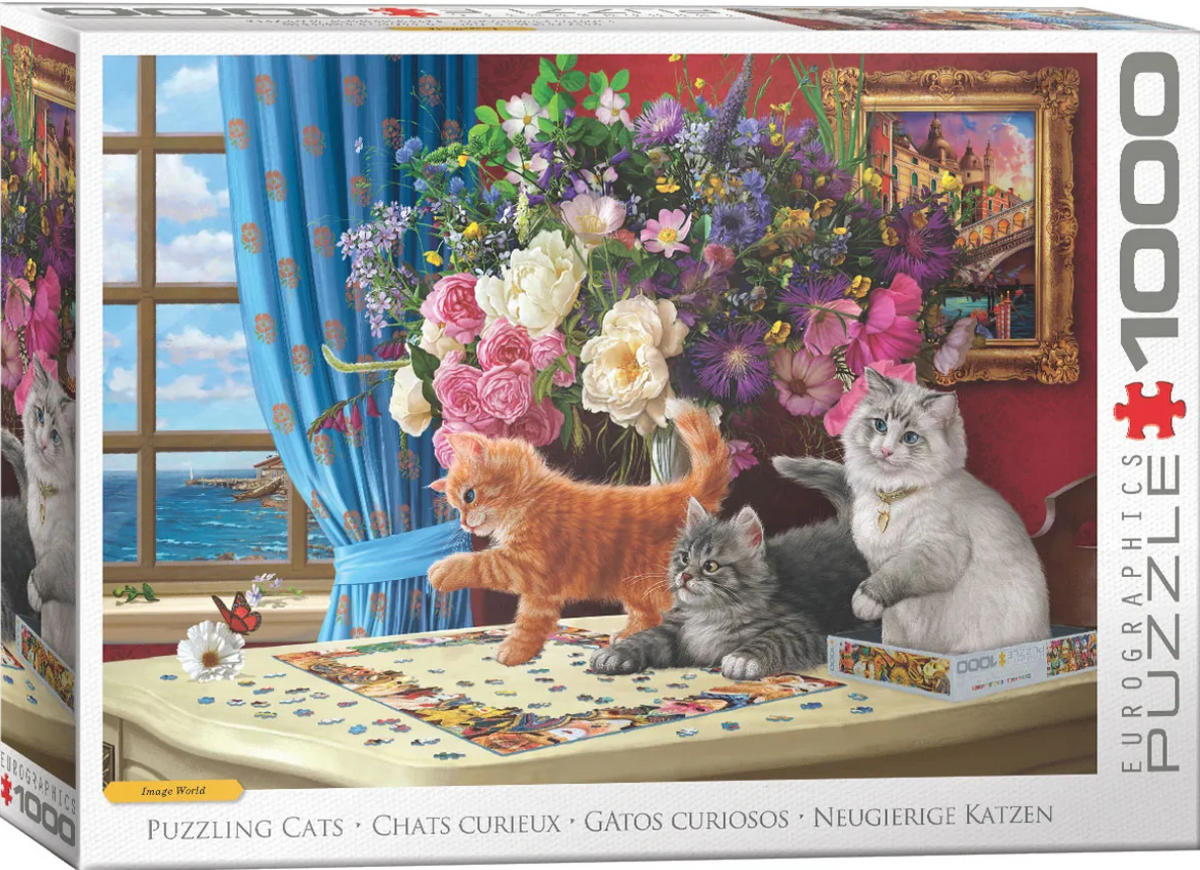 Puzzling Cats 1000 pc