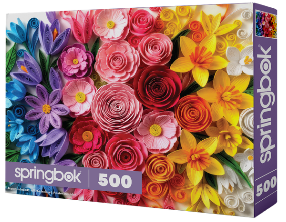 Quilled Flower Garden 500 pc