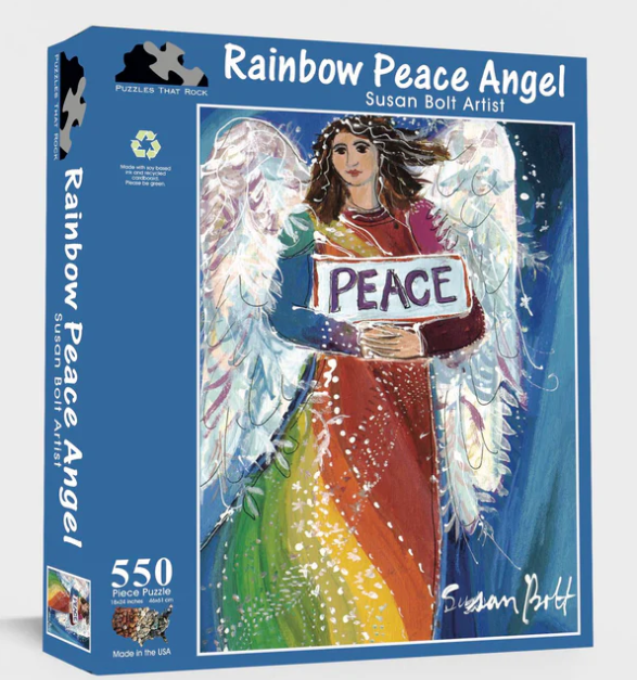 Rainbow Peace Angel 550 Pc