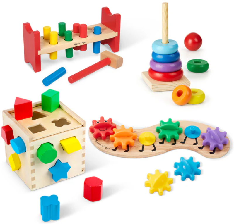 Rainbow Stacker Wooden Playset 18 months