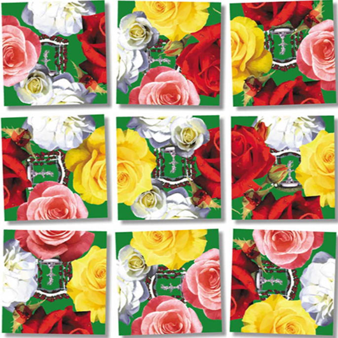 Roses Scramble Squares 4+