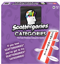Scattergories Catergories: Know It and Show It game 14+ 2+ players