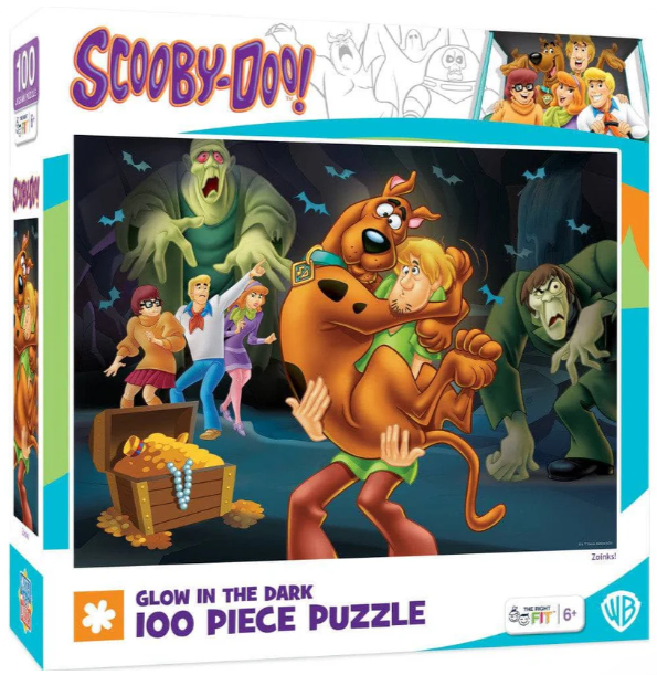 Scooby-Doo Zionks! 100 Pc Glow