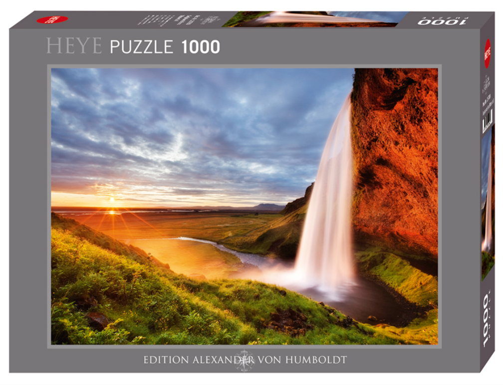 Seljalandsfoss Waterfall 1000 Pc (Small Box)