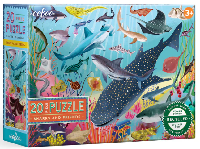 Sharks And Friends 20 Pc 3+