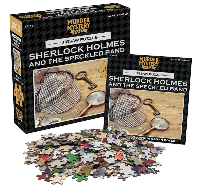 Sherlock Holmes and the Speckled Band Mystery 1000 Pc 15+