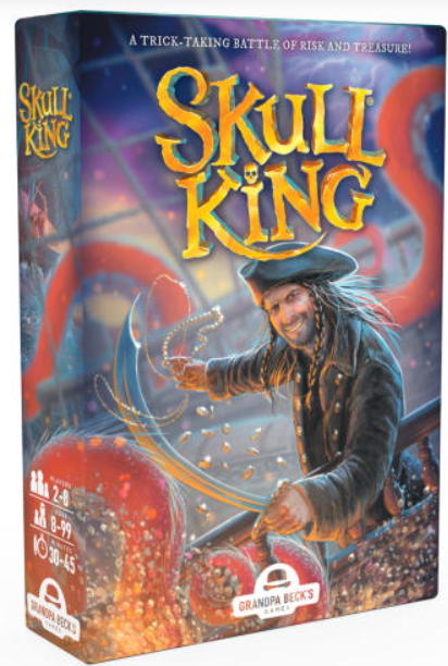 Skull King card game 8+ 2-8 players