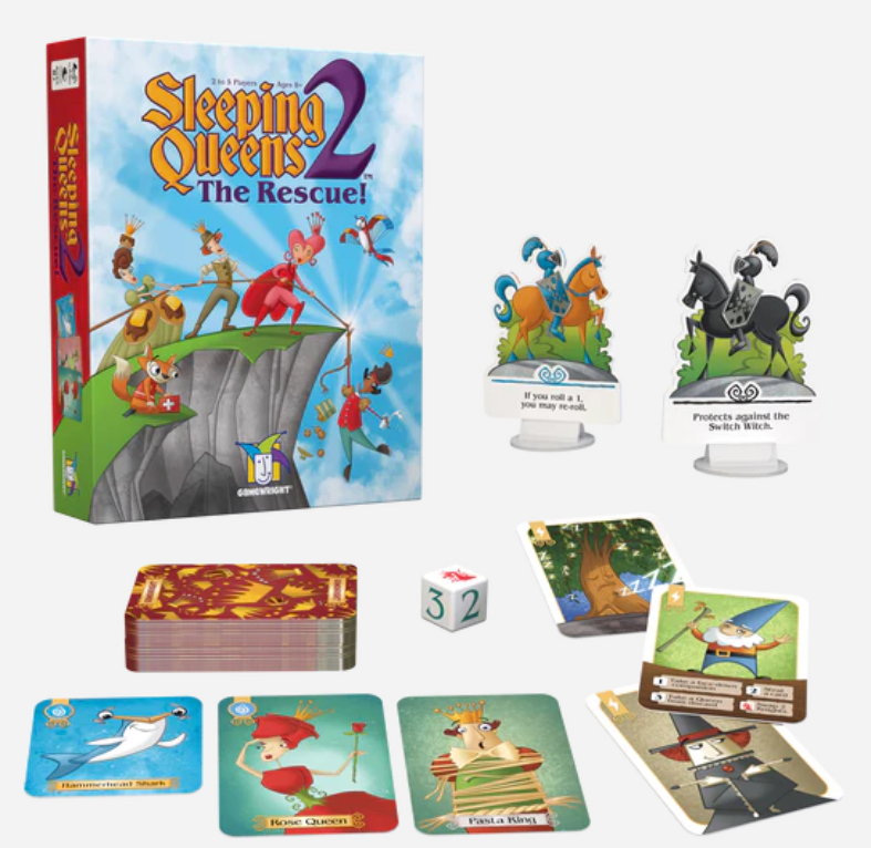 Sleeping Queens 2 The Rescue! game 8+ 2-5 Players