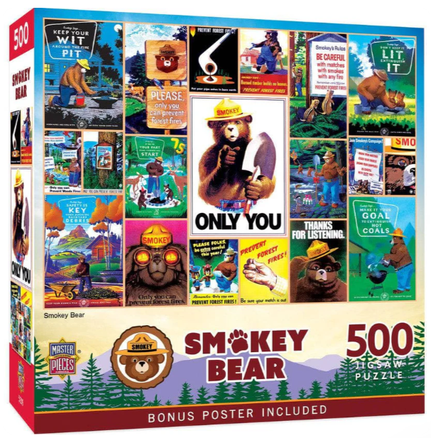 Smokey Bear Collage 500 Pc