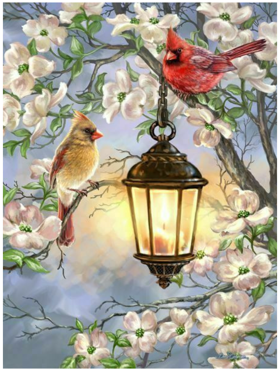 Spring Lantern 60 Pc Lg