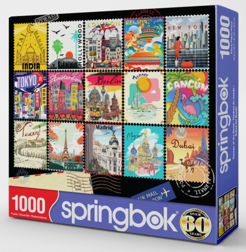 Stamps of the World 1000 pc
