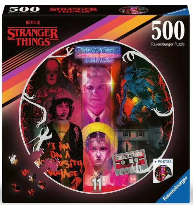 Stranger Things Friends Don't Lie 500 Pc Circle