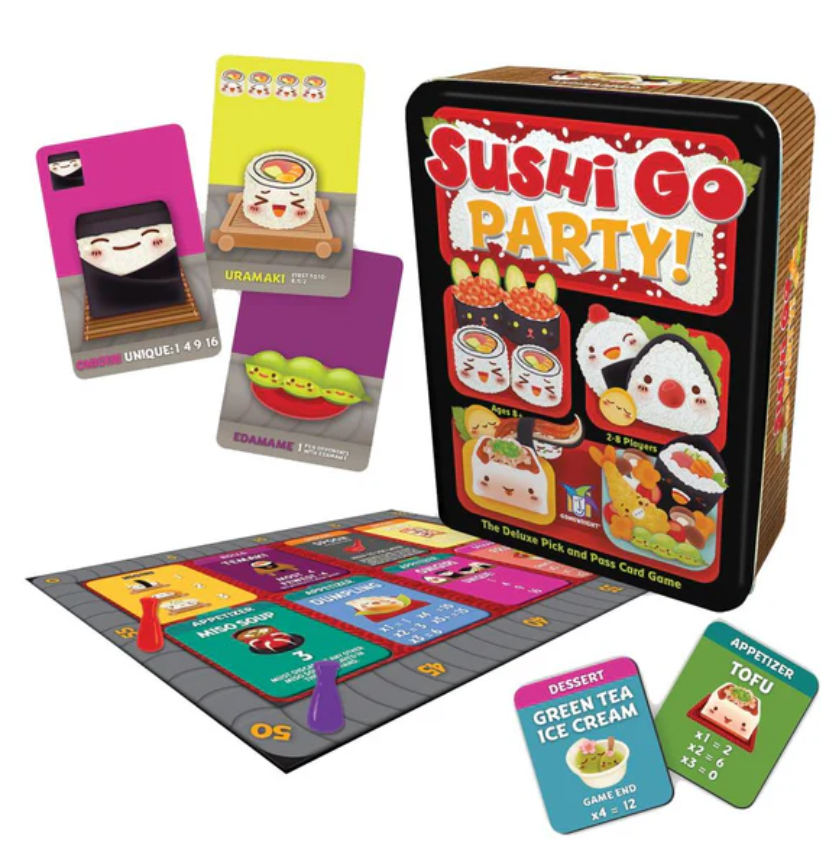 Sushi Go Party Card Game 8+