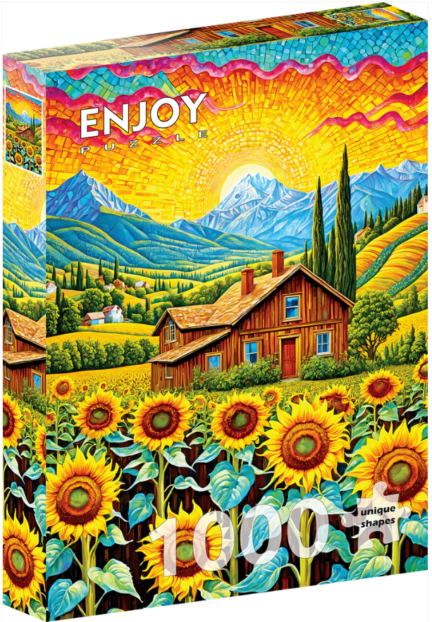 Sunflower House 1000 Pc
