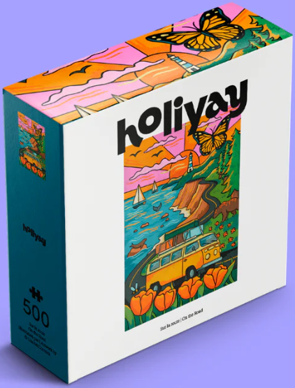 Sur La Route, On the Road 500 Pc