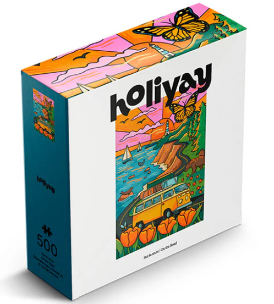 Sur la Route, On the Road 500 Pc