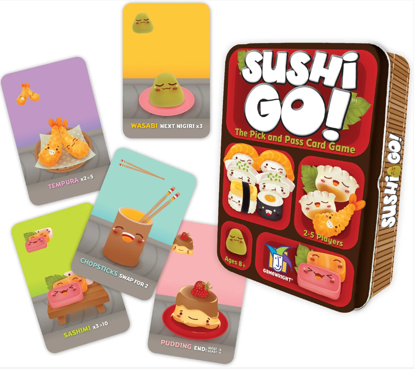 Sushi Go! card game 8+ 2-5 players