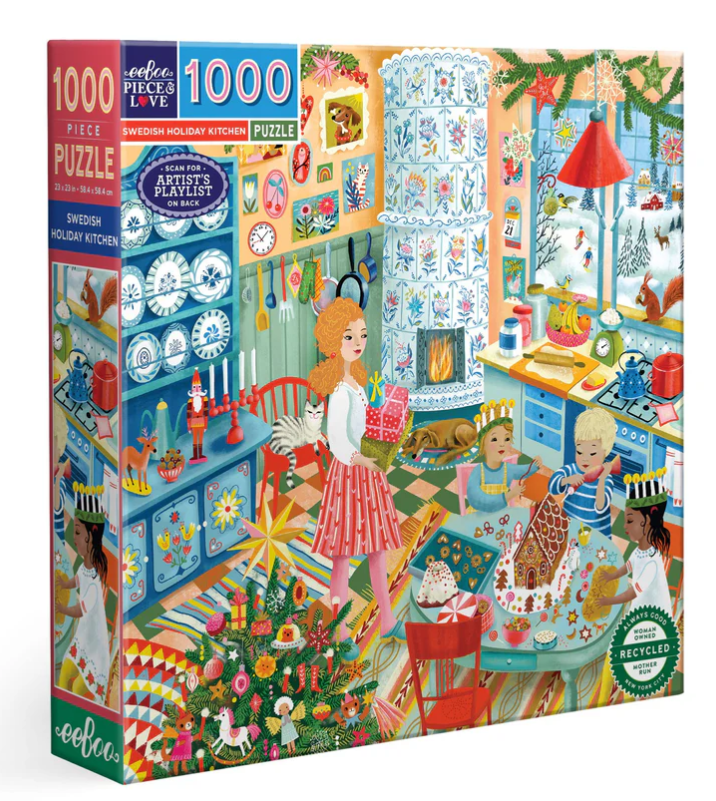 Swedish Holiday Kitchen 1000 pc