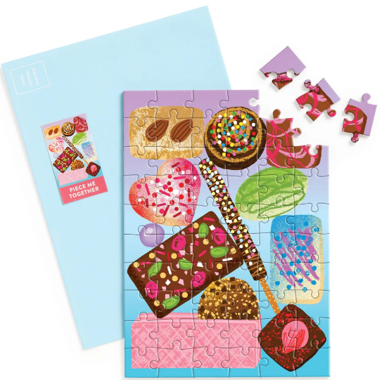 Sweets For The Sweet Greeting Card Puzzle 60 Pc