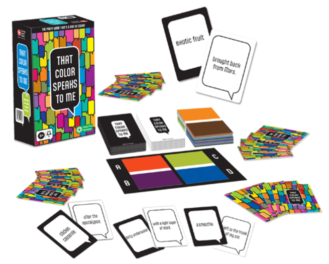 That Color Speaks to Me game 8+, 3 or more players