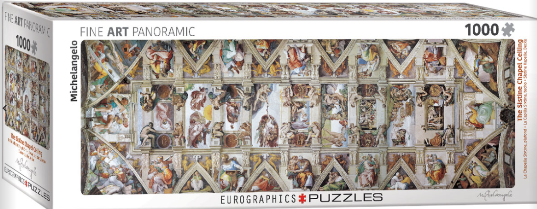 The Sistine Chapel (ceiling) 1000 pc Pano