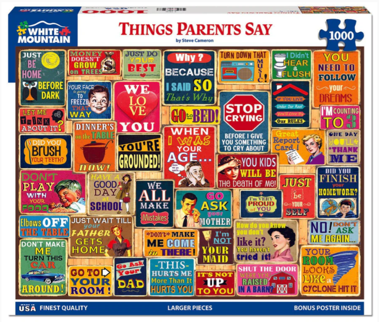 Things Parents Say 1000 Pcs