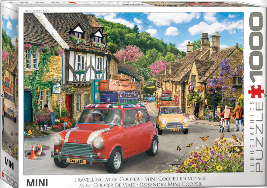 Traveling Mini Cooper 1000 pc