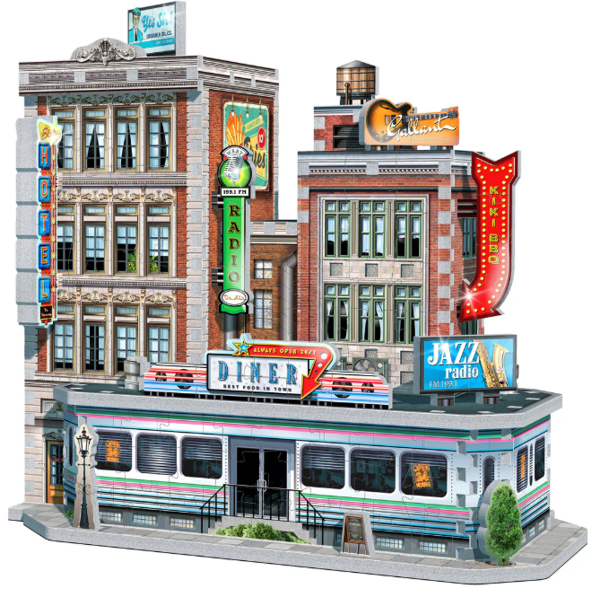 3D Urbania 1950's Diner Special Edition 425 pc