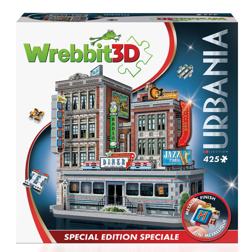 3D Urbania 1950's Diner Special Edition 425 pc