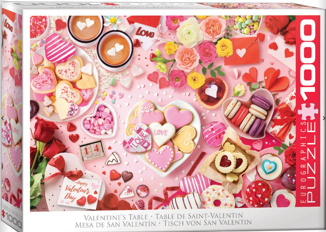Valentine's Table 1000 pc
