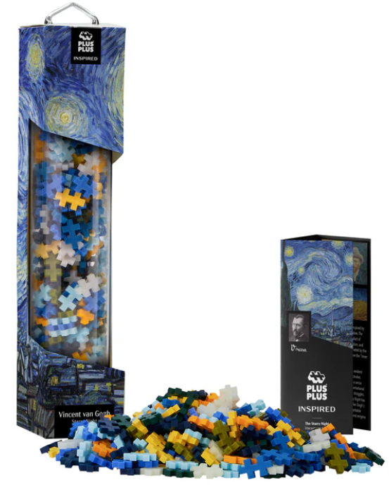 Plus Plus Inspired Van Gogh The Starry Night 350 Pc 7+