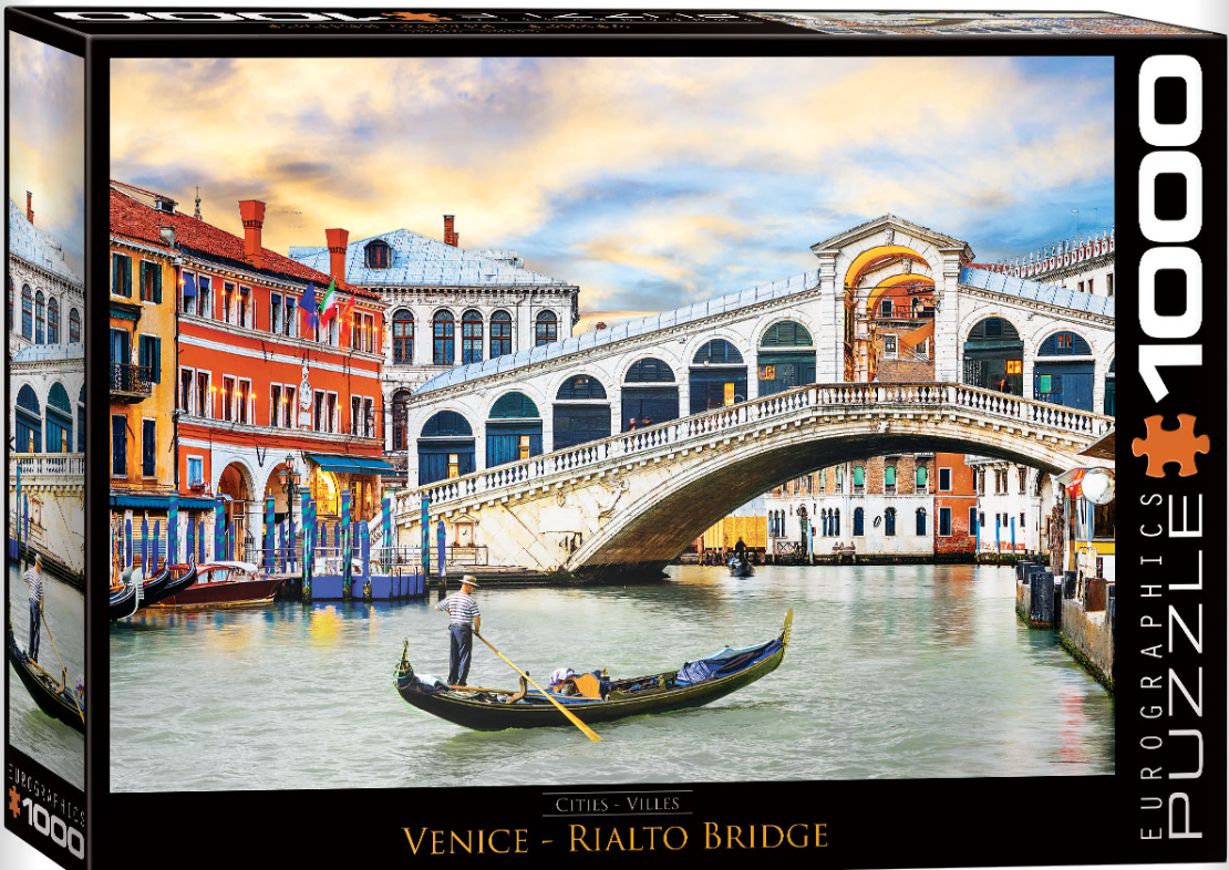 Venice, Rialto Bridge 1000 Pc