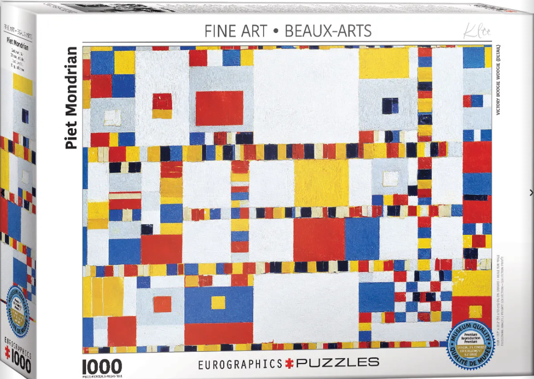 Mondrian, Victory Boogie Woogie 1000 pc