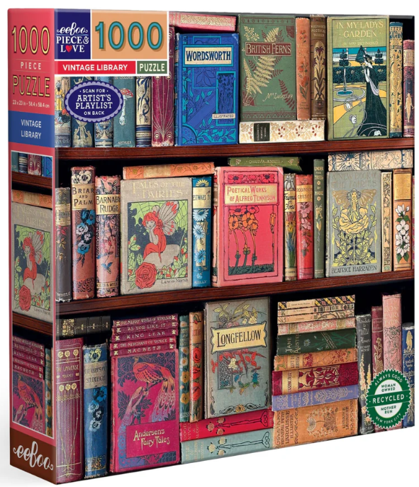 Vintage Library 1000 pc