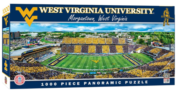 West Virginia University stadium 1000 Pc Pano