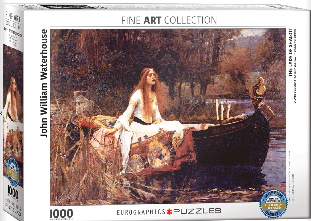 Waterhouse, The Lady Of Shalott 1000 Pc