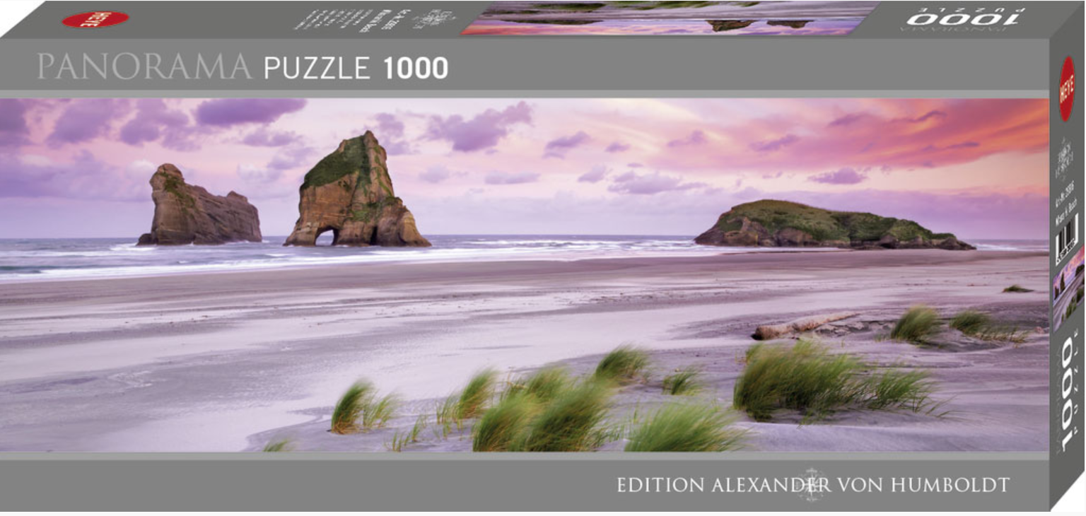 Wharariki Beach 1000 Pc Pano