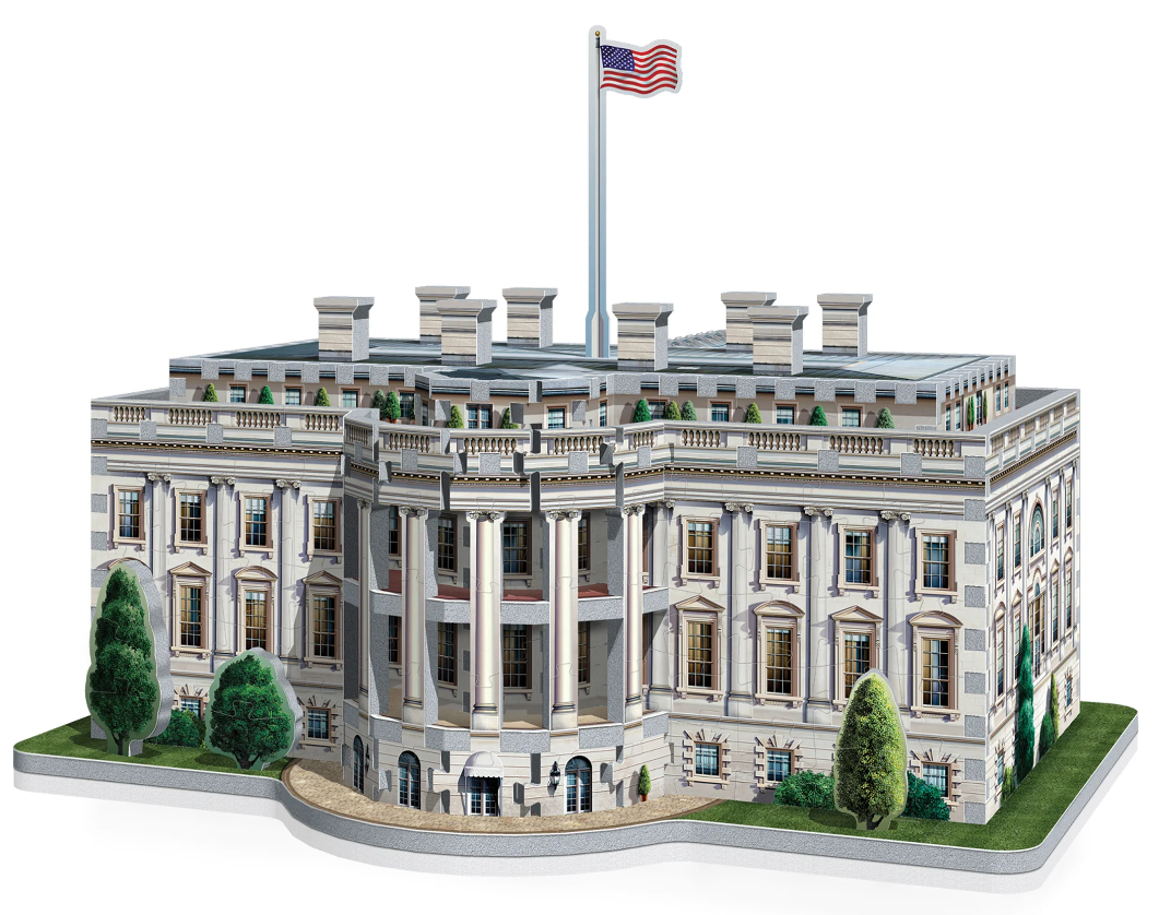 3D The White House 490 pc