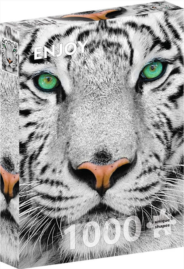 White Siberian Tiger 1000 Pc