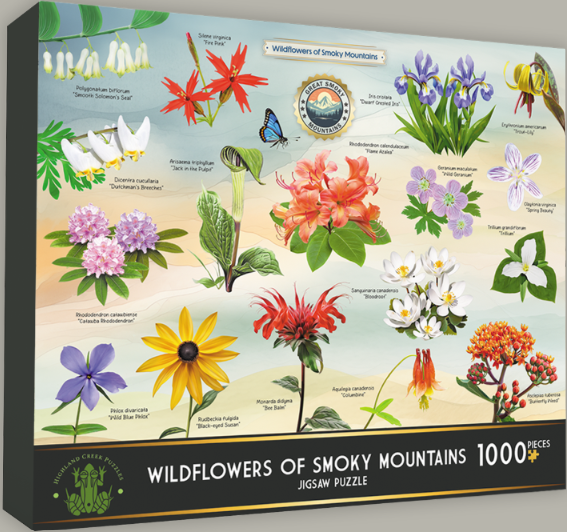 Wildflowers of Smoky Mountains 1000 pc