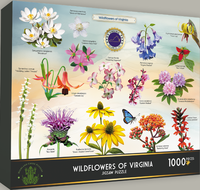 Wildflowers of Virginia 1000 pc