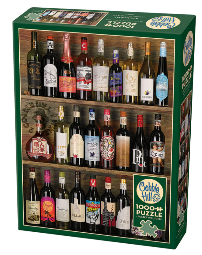 Wine Alphabet 1000 Pc