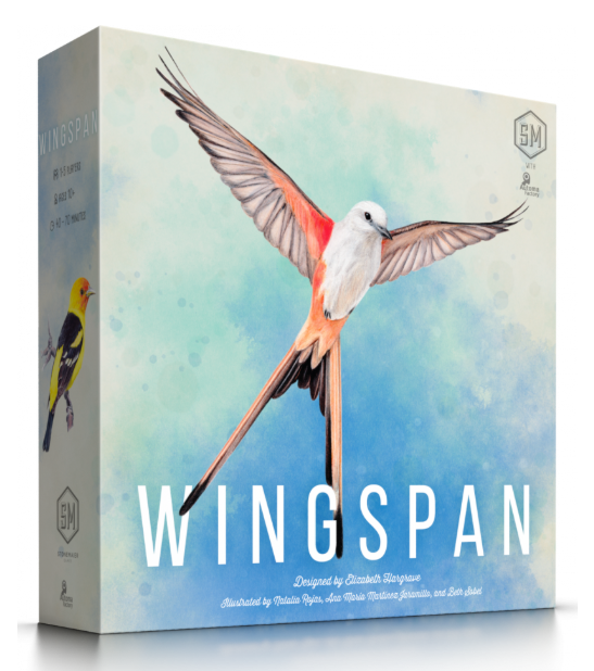 Wingspan 14+ 1-5 Players